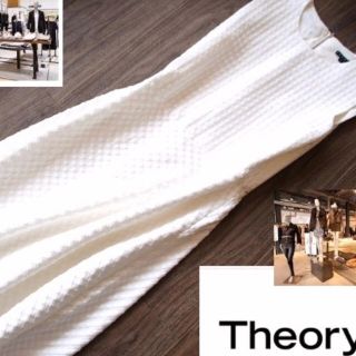 セオリー(theory)のツボイ様専用定価4万 試着のみ美品Theoryセオリー (ひざ丈ワンピース)