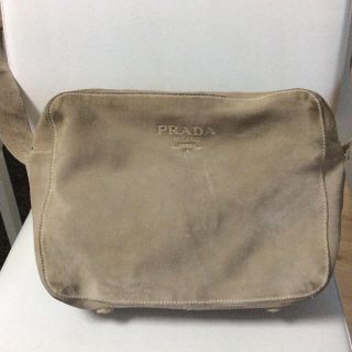 プラダ(PRADA)のアルモニア様専用プラダ スウェードバッグ(ショルダーバッグ)