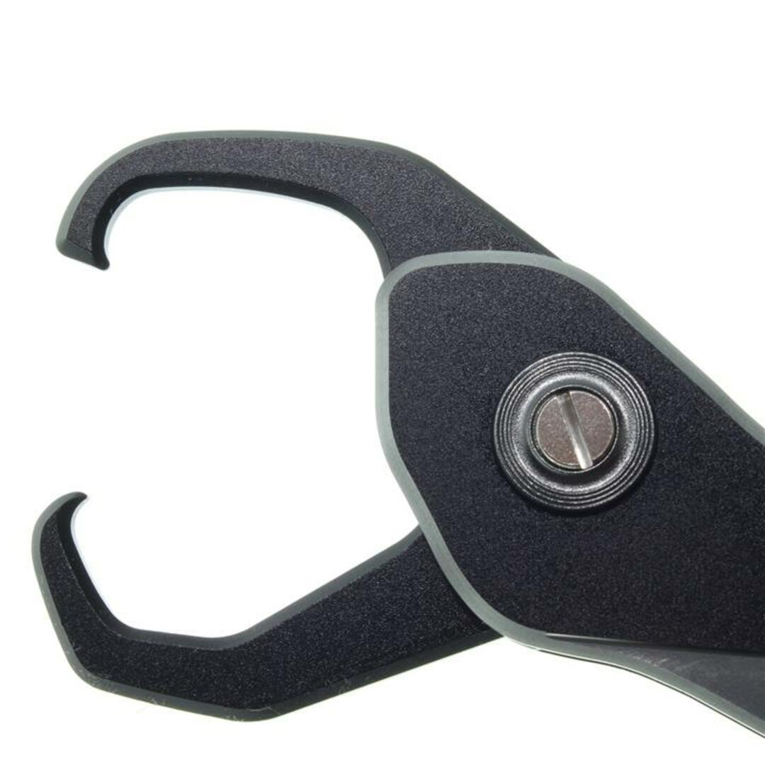 フィッシュグリップ 超軽量アルミ製 魚掴み器 ガンメタ/黒爪 スポーツ/アウトドアのフィッシング(ルアー用品)の商品写真