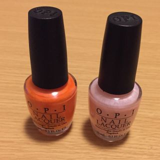 オーピーアイ(OPI)のOPI マニュキア2個セット(マニキュア)