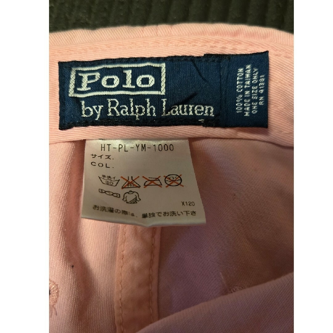 POLO RALPH LAUREN(ポロラルフローレン)のラルフローレン キャップ ピンク レディースの帽子(キャップ)の商品写真