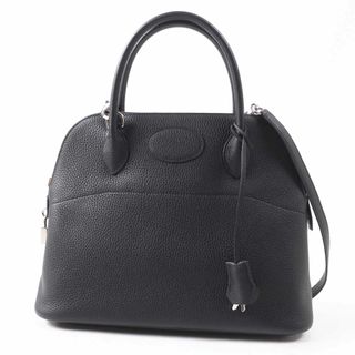エルメス(HERMES)の未使用品◎HERMES エルメス ボリード31 シルバー金具 トリヨンクレマンス 2WAY ハンド／ショルダーバッグ ブラック Y刻印 箱・保存袋付き フランス製 レディース(ショルダーバッグ)