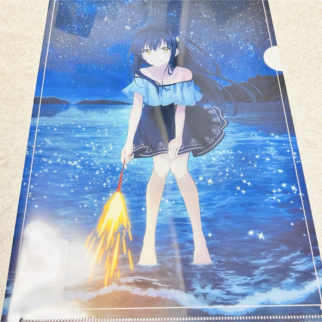 新品サマポケ 鴎 クリアファイル 夏灯り、君と過ごす夜 エンタメ/ホビーのアニメグッズ(クリアファイル)の商品写真