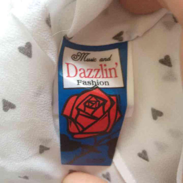 dazzlin(ダズリン)のダズリン ハートドットトップス♡ レディースのトップス(シャツ/ブラウス(半袖/袖なし))の商品写真