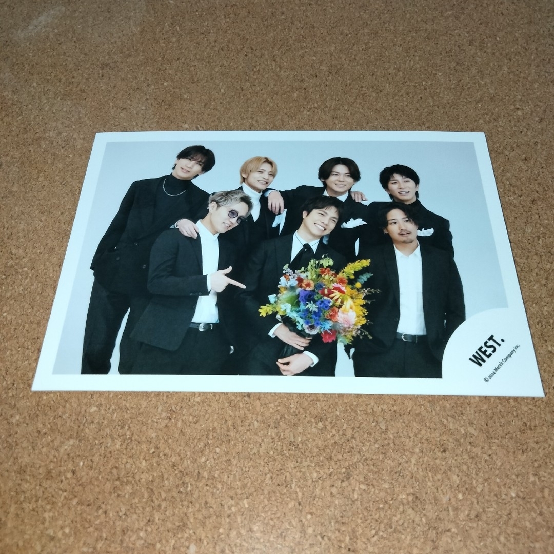 ジャニーズWEST(ジャニーズウエスト)のジャニーズWEST WEST. FATE ハート 公式写真 ⑥ エンタメ/ホビーのタレントグッズ(アイドルグッズ)の商品写真
