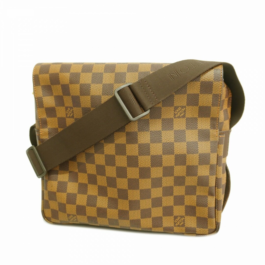 LOUIS VUITTON - 【5ed4476】ルイヴィトン ショルダーバッグ ダミエ ナヴィグリオ N45255 エベヌ【中古】レディース