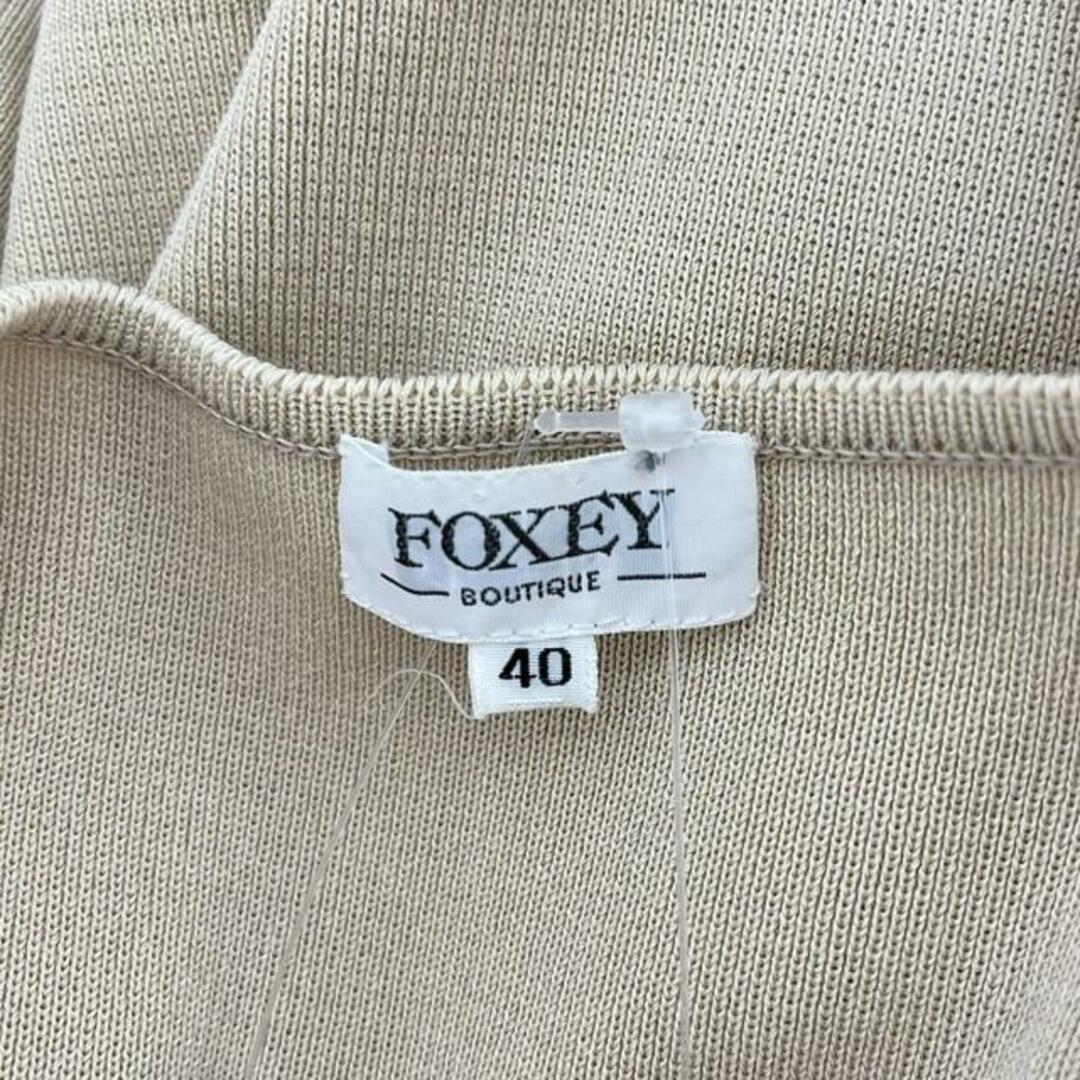 FOXEY - FOXEY(フォクシー) カーディガン サイズ40 M レディース