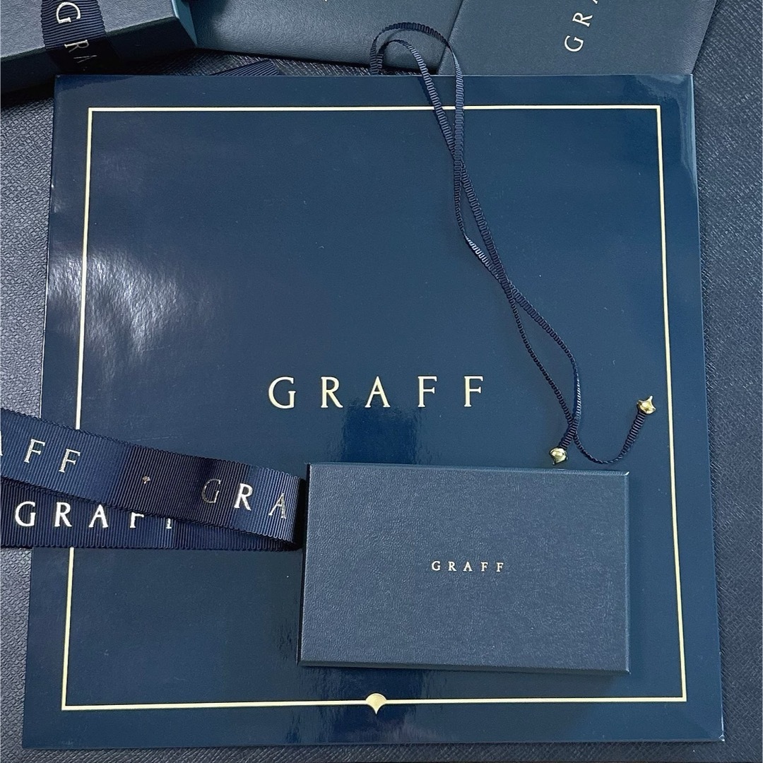 graff(グラフ)のGRAFF  グラフ ジュエリーケース アクセサリーポーチ　リボン　ショッパー レディースのファッション小物(その他)の商品写真