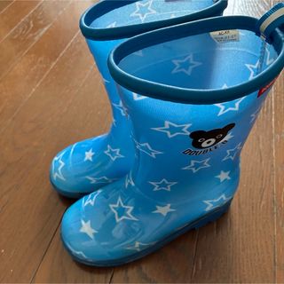 ダブルビー(DOUBLE.B)の美品⭐︎MIKIHOUSE DOUBLE.B レインブーツ　長靴　18cm(長靴/レインシューズ)