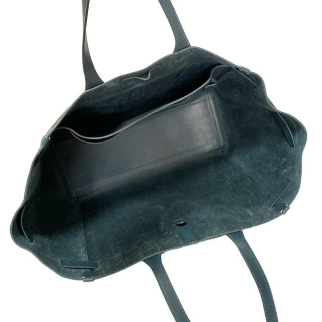 ANYA HINDMARCH(アニヤハインドマーチ)のAnya Hindmarch(アニヤハインドマーチ) トートバッグ - ネイビー Return To Nature レザー レディースのバッグ(トートバッグ)の商品写真