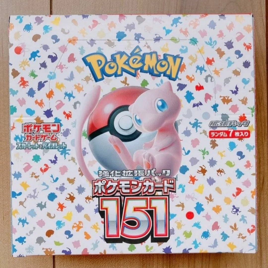 ポケモン(ポケモン)のポケモンカード151 1BOX 【封入率一致】 エンタメ/ホビーのトレーディングカード(シングルカード)の商品写真