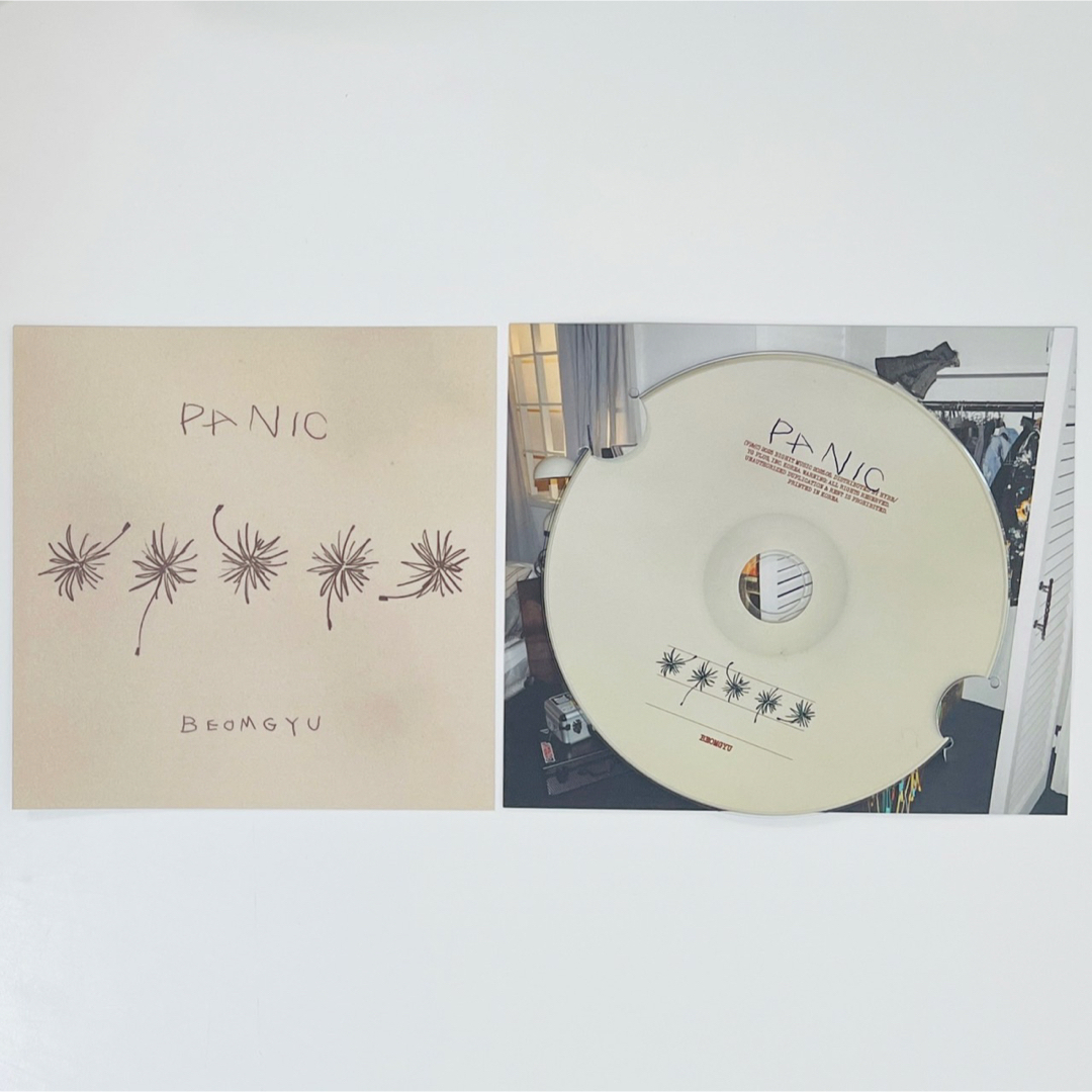TOMORROW X TOGETHER(トゥモローバイトゥギャザー)のTXT ボムギュ PANIC CD エンタメ/ホビーのCD(K-POP/アジア)の商品写真
