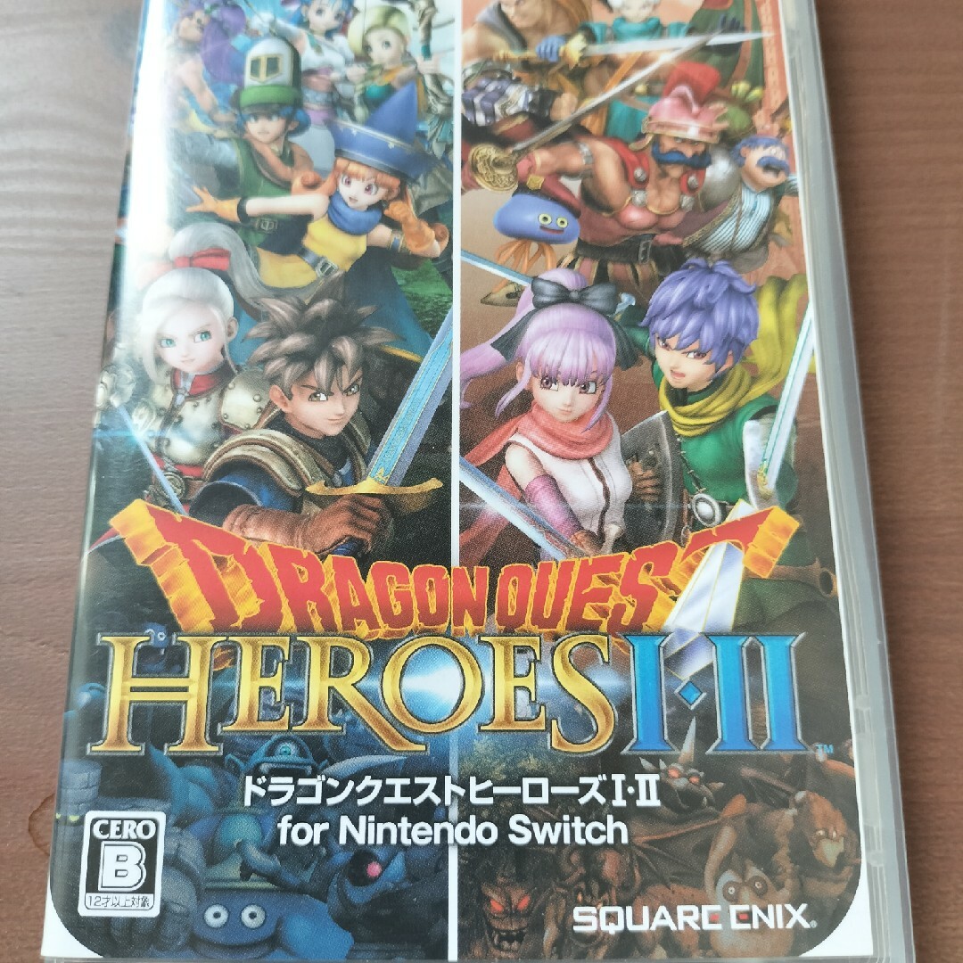 SQUARE ENIX(スクウェアエニックス)のドラゴンクエストヒーローズI・II for Nintendo Switch エンタメ/ホビーのゲームソフト/ゲーム機本体(家庭用ゲームソフト)の商品写真