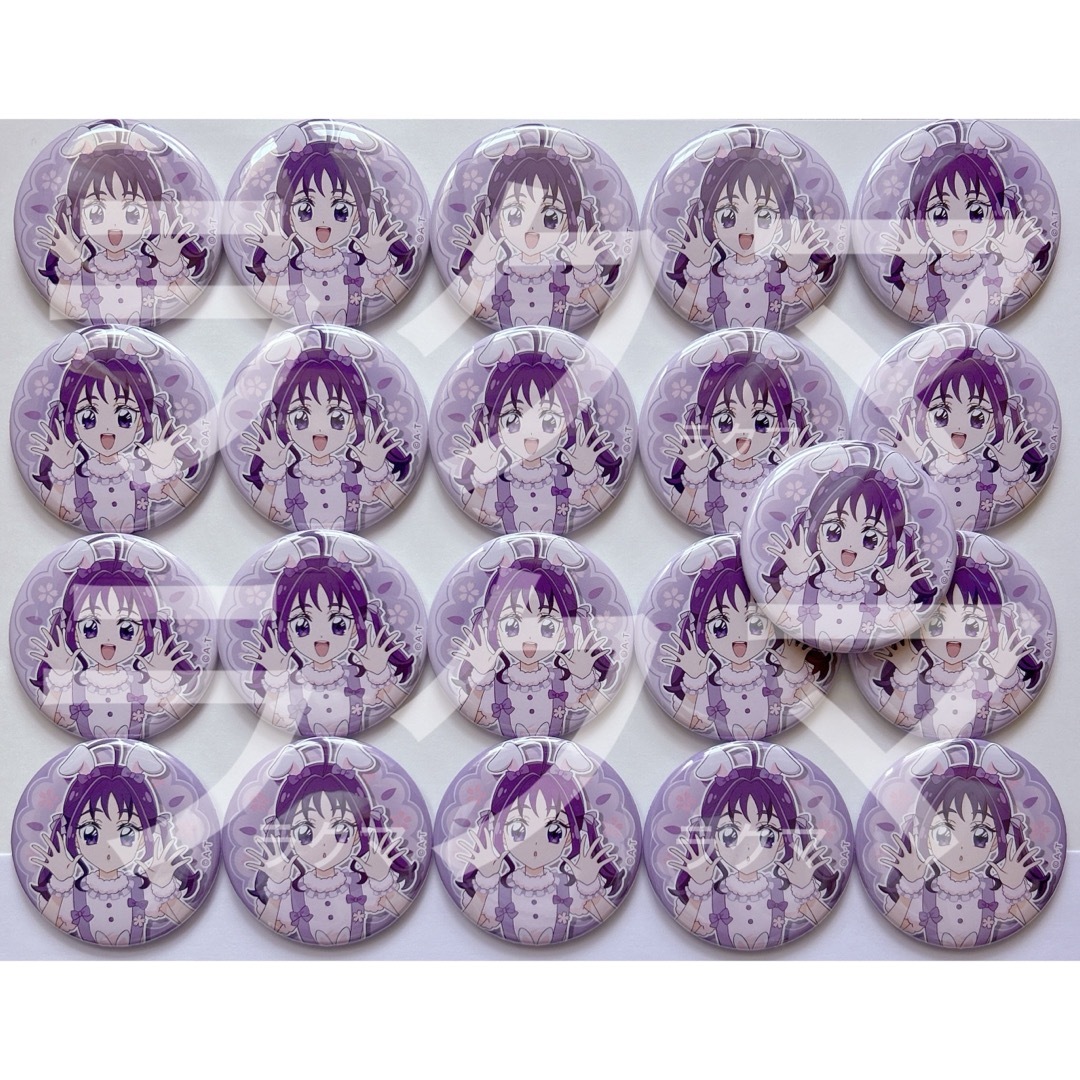 BANDAI(バンダイ)のアイドルプリキュア イースター缶バッジ こころ 21個 エンタメ/ホビーのアニメグッズ(バッジ/ピンバッジ)の商品写真