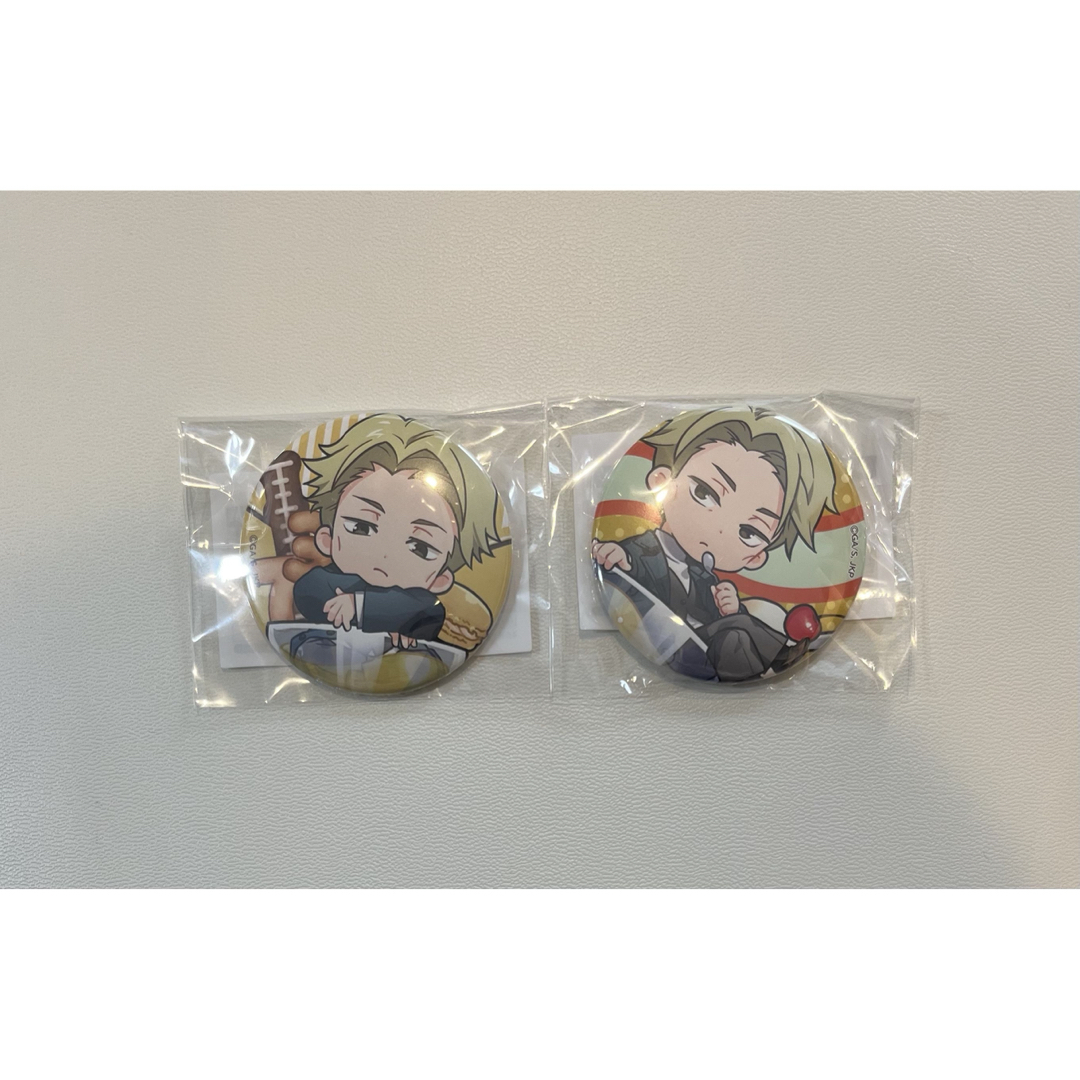 呪術廻戦 まるくじ 七海建人 缶バッジ エンタメ/ホビーのおもちゃ/ぬいぐるみ(キャラクターグッズ)の商品写真