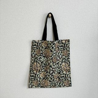 ぺたんこトートバッグ（小）ハニーサックル柄(バッグ)