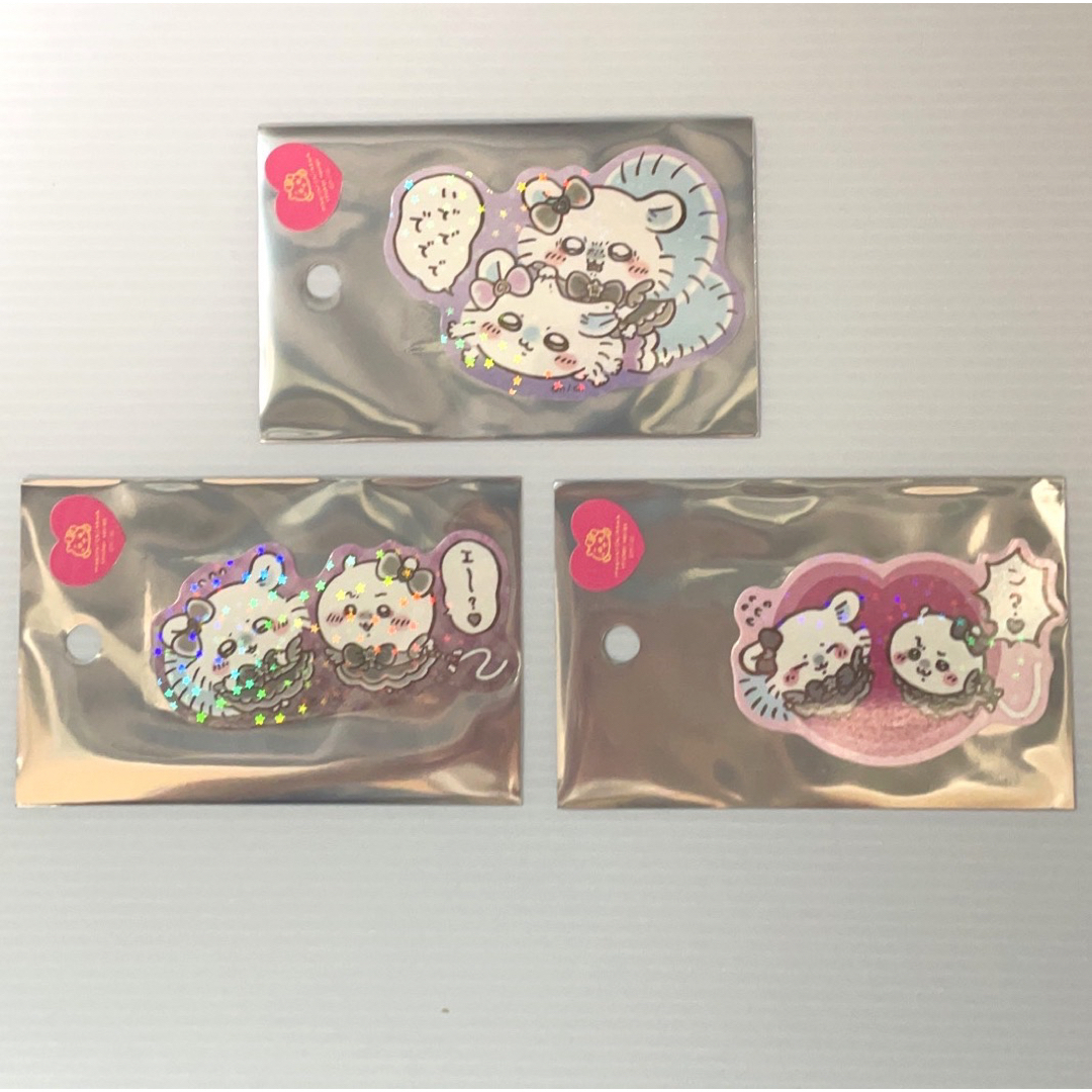 ちいかわ(チイカワ)の【まじかるちいかわ CHIIKAWA】悪いバージョンなホログラムステッカー エンタメ/ホビーのおもちゃ/ぬいぐるみ(キャラクターグッズ)の商品写真