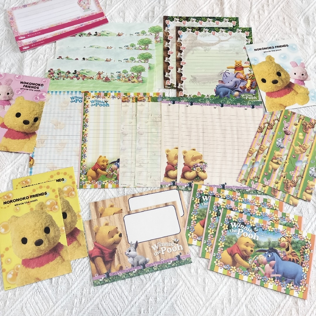 レターセット 平成レトロ ディズニー ハンドメイドの文具/ステーショナリー(カード/レター/ラッピング)の商品写真