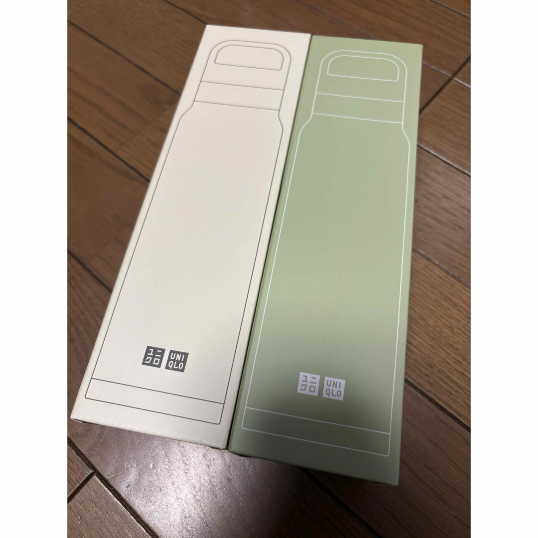 UNIQLO(ユニクロ)のユニクロ 感謝祭 ノベルティ ステンレスボトル UNIQLO 保冷 キッズ/ベビー/マタニティの授乳/お食事用品(水筒)の商品写真