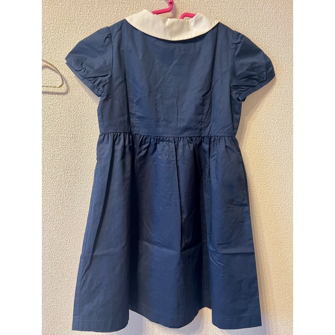 CHOPIN(ショパン)のCHOPIN ネイビーワンピース　130 美品 キッズ/ベビー/マタニティのキッズ服女の子用(90cm~)(ワンピース)の商品写真