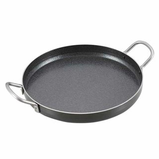 【特価セール】キャプテンスタッグ バーベキュー用 鉄板 ファイバーライン 極厚 (調理器具)
