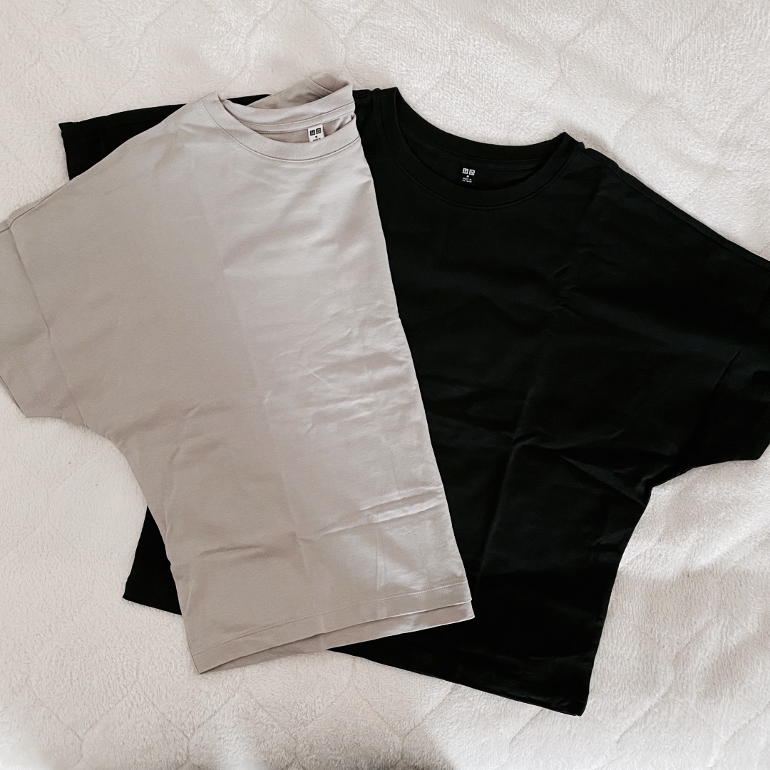 UNIQLO(ユニクロ)のUNIQLO☆Tシャツ2枚 レディースのトップス(Tシャツ(半袖/袖なし))の商品写真