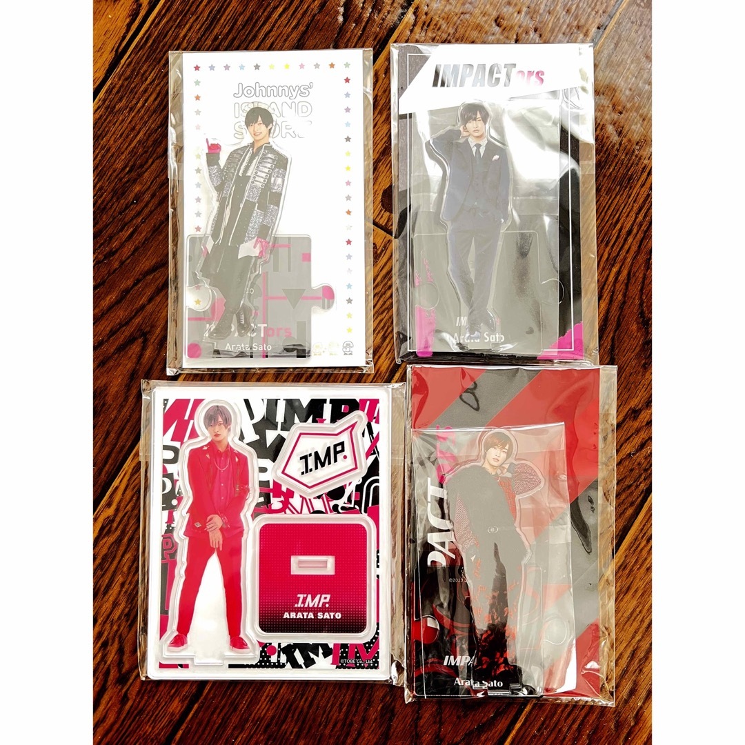 新品未開封★IMP. 佐藤新 アクリルスタンド セット アクスタ あらた エンタメ/ホビーのタレントグッズ(アイドルグッズ)の商品写真