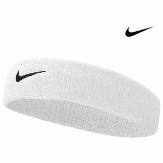 NIKE - NIKE(ナイキ) スウォッシュ ヘッドバンド ホワイト/ブラック ヘアバンド