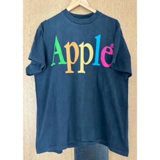 Apple アップル 企業ロゴ RUMBA Tシャツ XL 黒(Tシャツ/カットソー(半袖/袖なし))