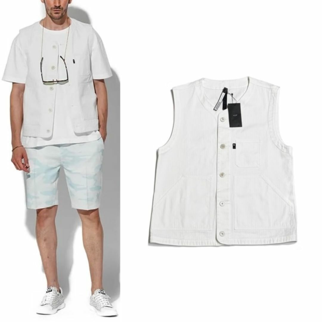 wjk - 新品3.6万 24SS wjk × LEON × B2nd　ベスト シャツ