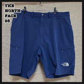ザノースフェイス(THE NORTH FACE)の【ノースフェイス】ハーフパンツ　刺繍　ワンポイントロゴ　ネイビー　F1(ショートパンツ)