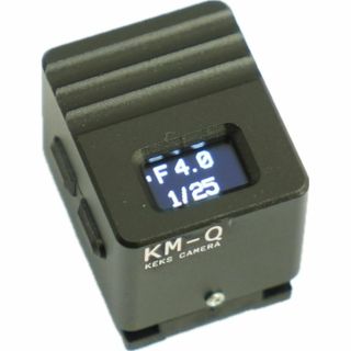 KEKS 露出計 LIGHT METER KM-Q 液晶トップ Black(その他)