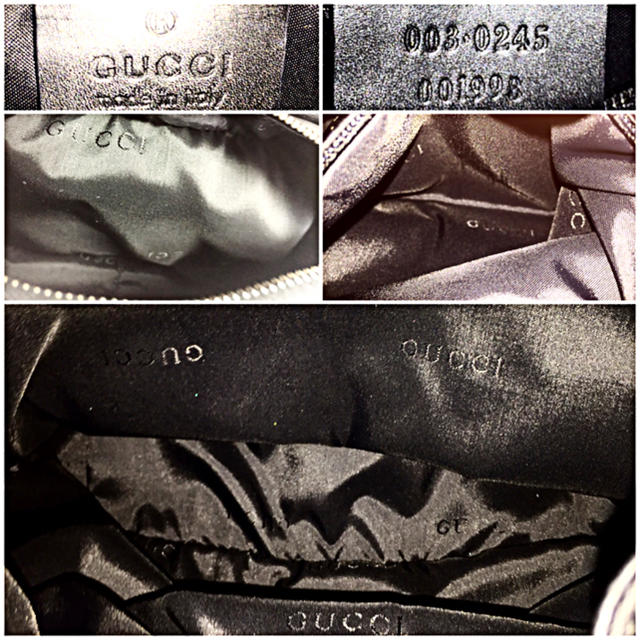 Gucci(グッチ)の902. 美品 GUCCI ジャッキー金具ナイロン カーフレザー リュックサック レディースのバッグ(リュック/バックパック)の商品写真