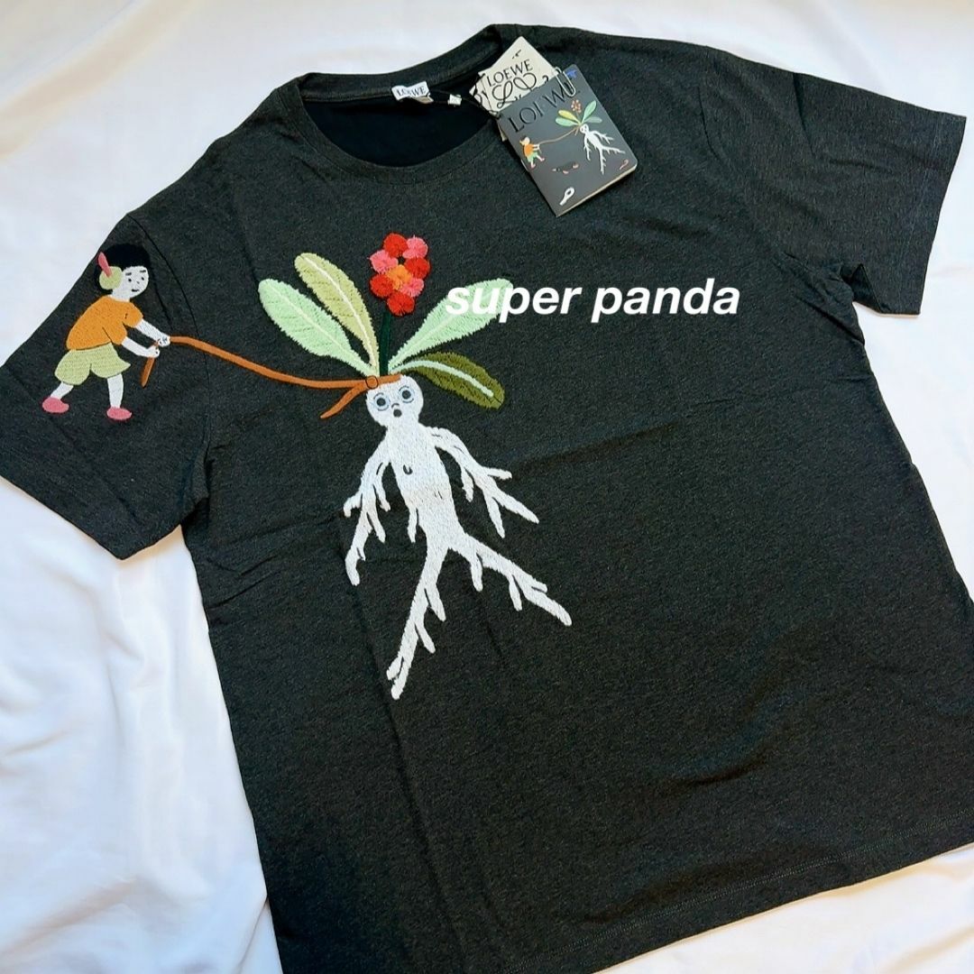 LOEWE ロエベ Tシャツ スナフジタ マンドラゴラ Suna Fujita メンズのトップス(Tシャツ/カットソー(半袖/袖なし))の商品写真