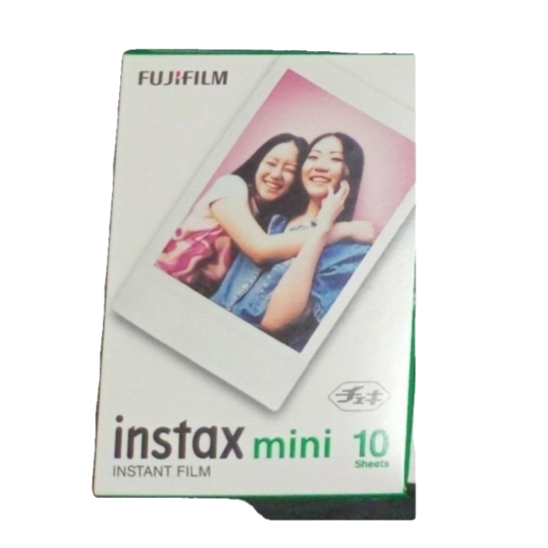 富士フイルム(フジフイルム)の富士フィルム instax mini チェキフィルム 10枚 スマホ/家電/カメラのカメラ(フィルムカメラ)の商品写真