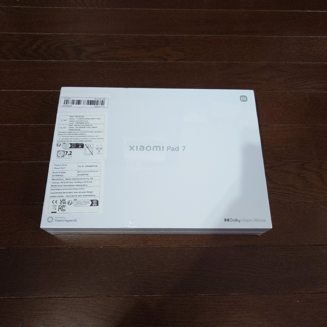 Xiaomi Pad 7 11.2インチ 8GB 256GB グレー Wi-Fi スマホ/家電/カメラのPC/タブレット(タブレット)の商品写真
