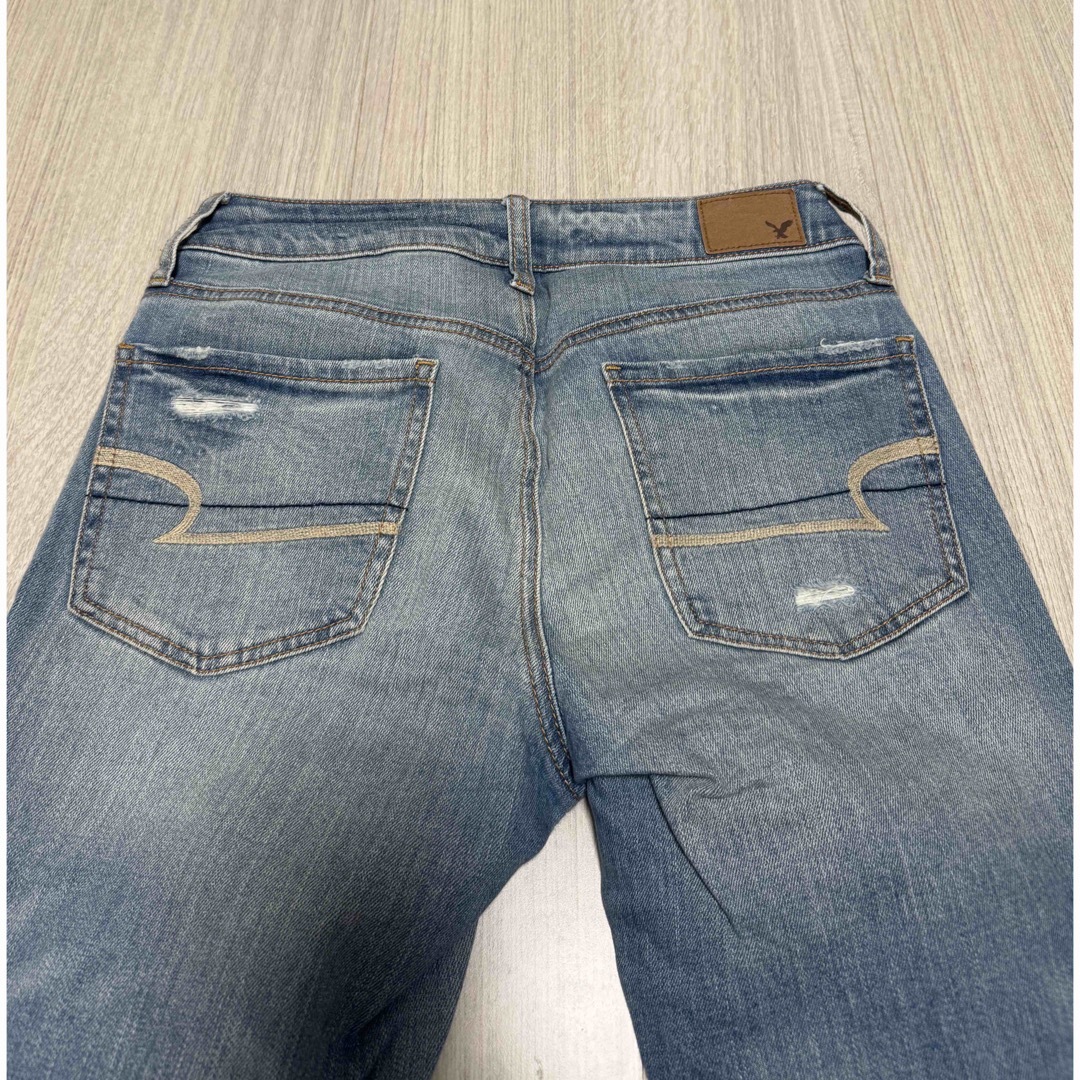 American Eagle(アメリカンイーグル)のAMERICAN EAGLE アメリカン.イーグル　ダメージデニム2着セット レディースのパンツ(デニム/ジーンズ)の商品写真