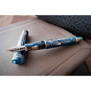 レオナルド ハワイ 14K シルバー leonardo hawaii 万年筆(ペン/マーカー)