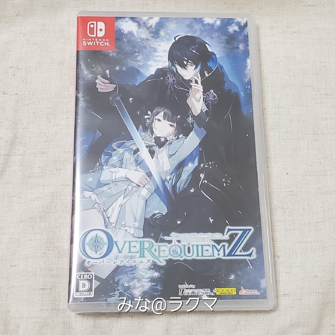 OVER REQUIEMZ 通常版 Switch ゲームソフト オバレク エンタメ/ホビーのゲームソフト/ゲーム機本体(家庭用ゲームソフト)の商品写真