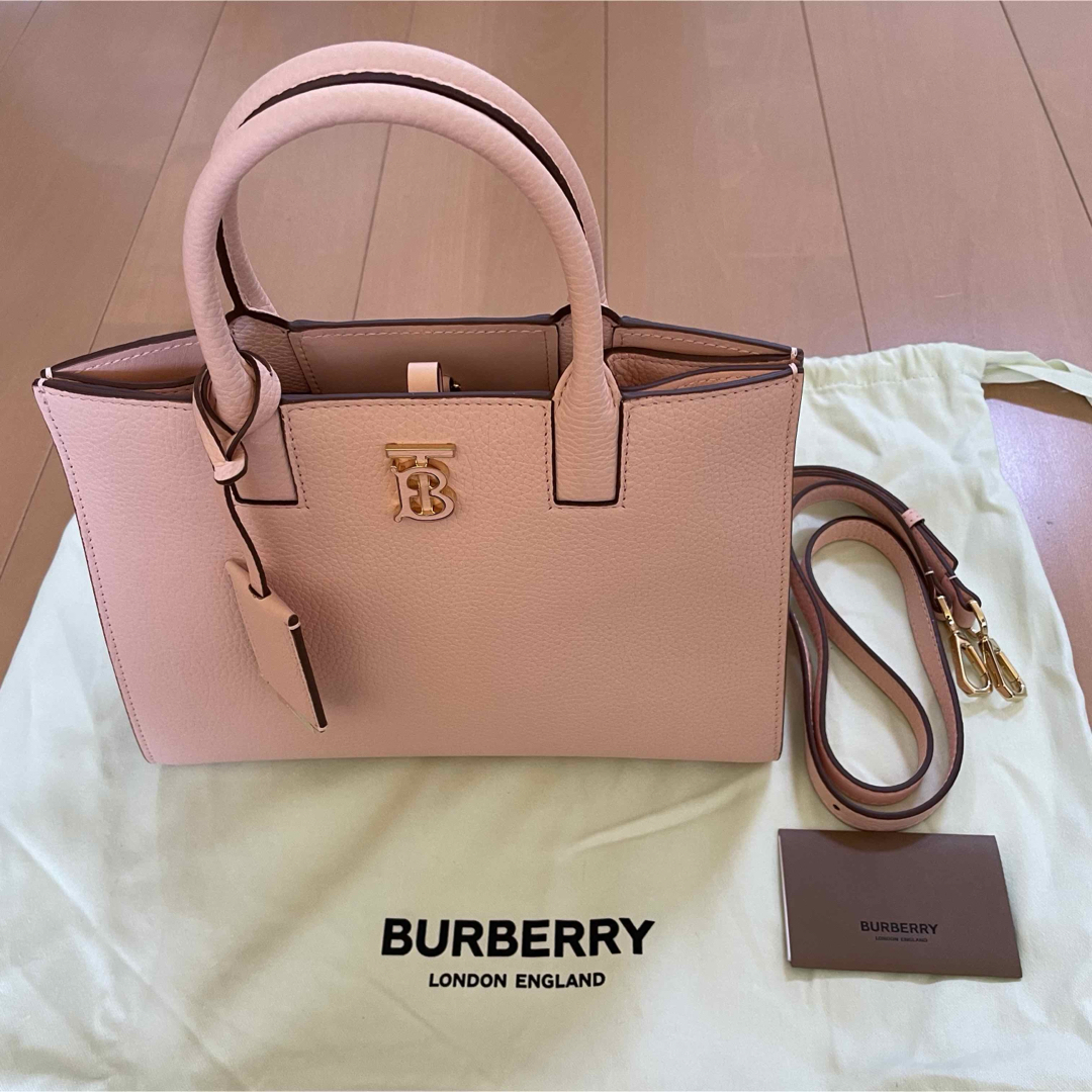 BURBERRY - 最終価格　BURBERRY TB ミニ フランシス レザー 2WAYバッグ