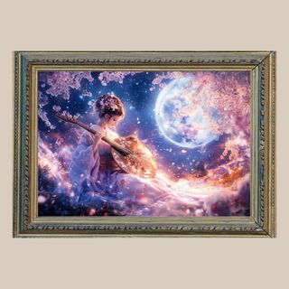商売繁盛・学問の成就✨弁財天✨No.38【開運•絵画風•ヒーリングアート】(アート/写真)