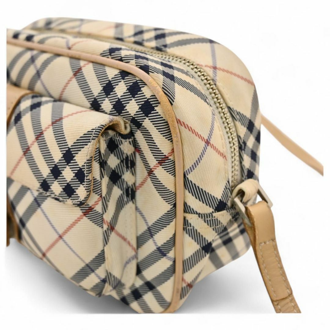 バーバリーショルダーバッグ ブルーレーベル Bランク bb9912ko BURBERRY - バーバリー ショルダーバッグ ブルーレーベル B