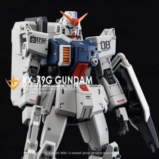 HGUC 1/144 第08MS小隊 陸戦型ガンダム専用水転写式デカール(模型/プラモデル)