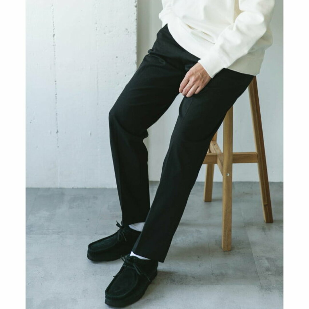 URBAN RESEARCH DOORS(アーバンリサーチドアーズ)の【BLACK】【M】チノテーパードトラウザー メンズのパンツ(チノパン)の商品写真