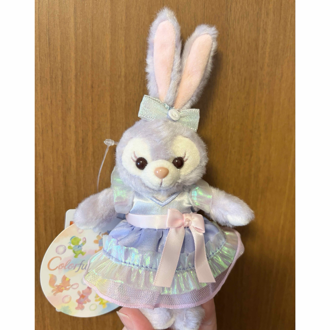 Disney(ディズニー)のお顔厳選 カラフルハピネス ステラルー ぬいぐるみバッジ エンタメ/ホビーのおもちゃ/ぬいぐるみ(ぬいぐるみ)の商品写真
