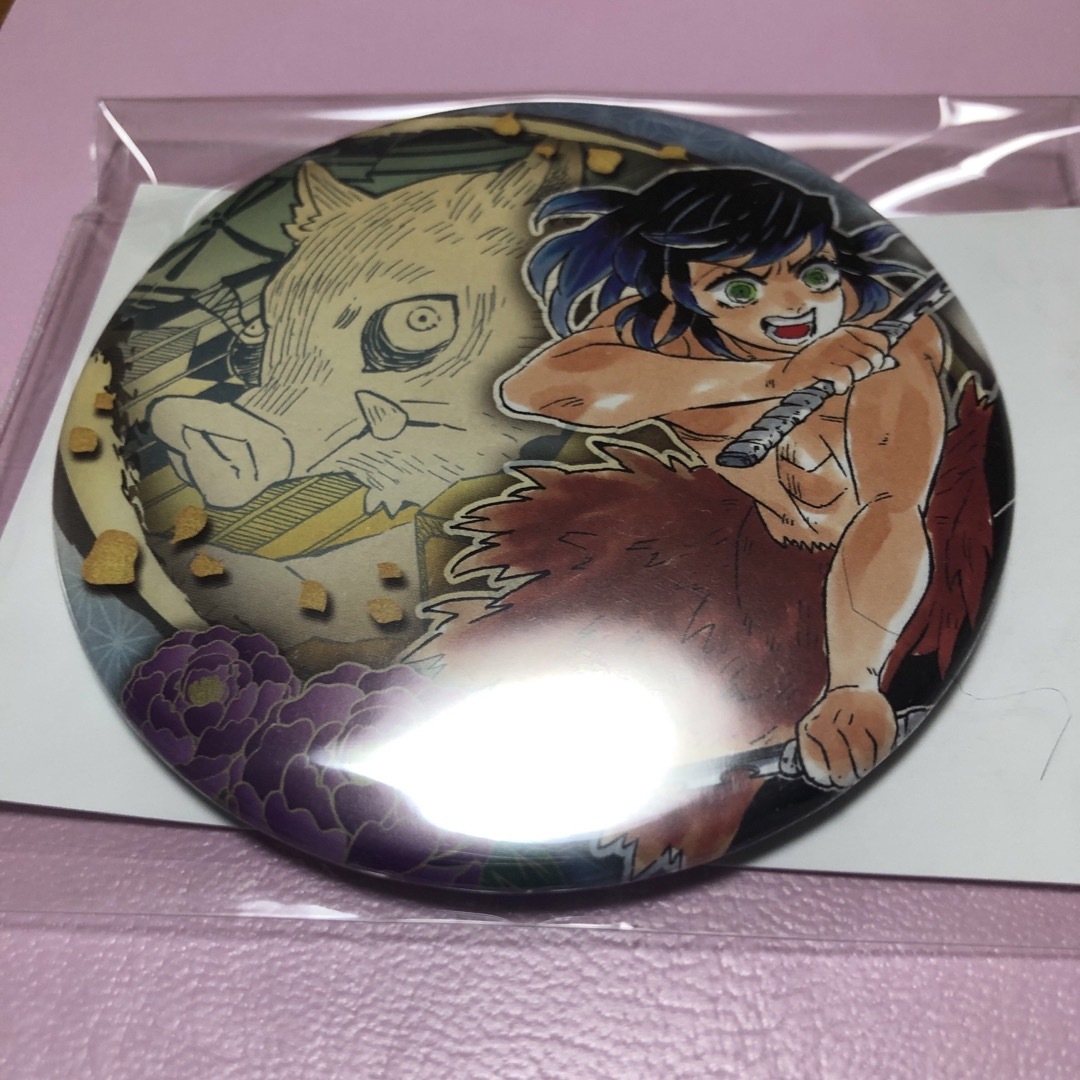 嘴平伊之助 缶バッジ エンタメ/ホビーのアニメグッズ(バッジ/ピンバッジ)の商品写真