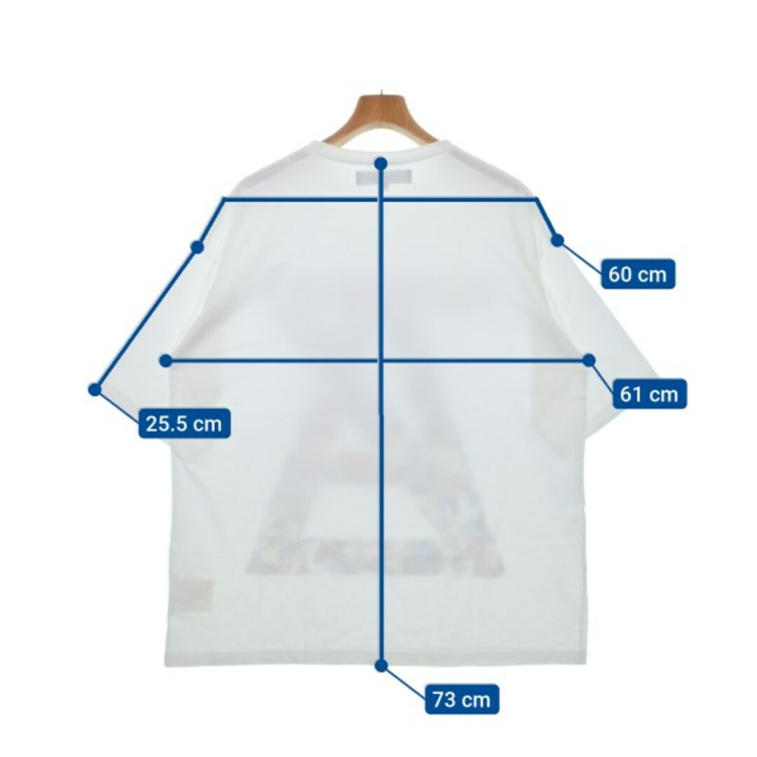 【ANREALAGE(アンリアレイジ)】 ボーター半袖カットソー ANREALAGE - ANREALAGE アンリアレイジ Tシャツ・カットソー 50