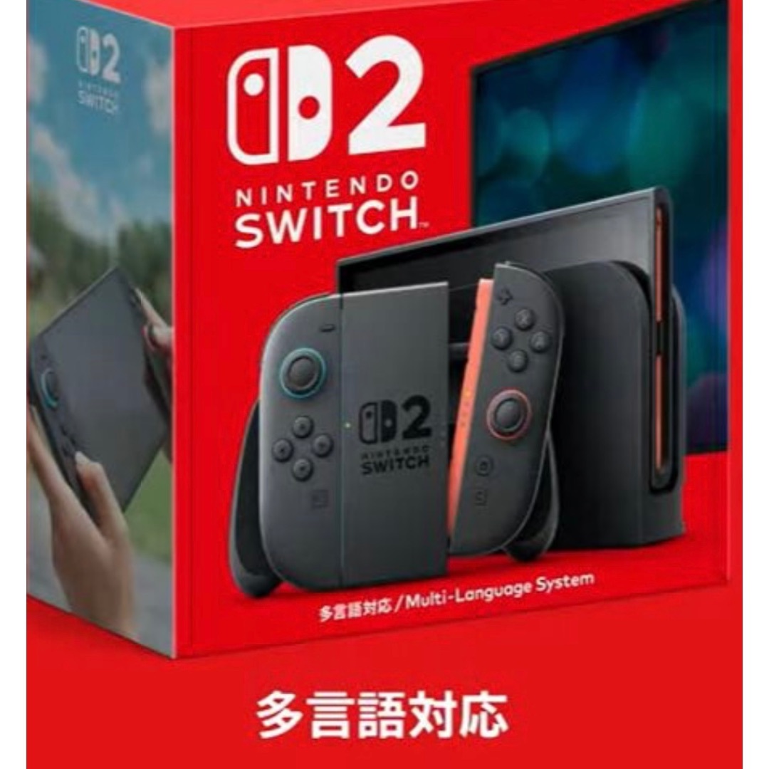 任天堂(ニンテンドウ)のNintendo Switch 2 多言語対応 Multi-Language エンタメ/ホビーのゲームソフト/ゲーム機本体(家庭用ゲーム機本体)の商品写真