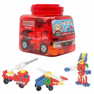 【人気商品】学研 Gakkenニューブロック しょうぼうしゃボトル（対象年齢：2(その他)