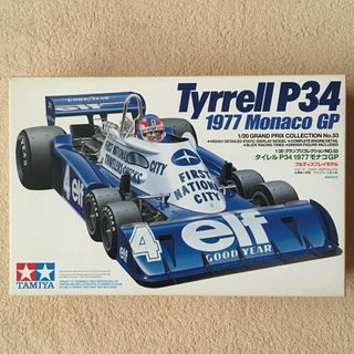 【新品、未開封】タミヤ タイレルP34 1/20(模型/プラモデル)